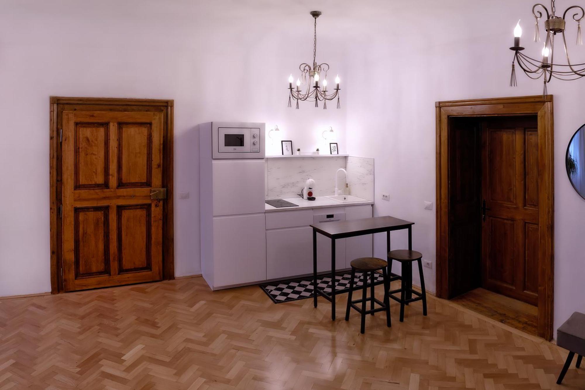 Hirscher Apartments 布拉索夫 外观 照片