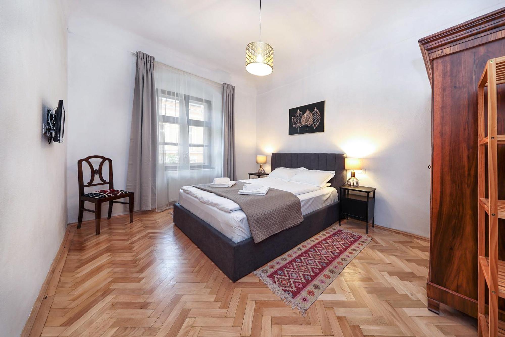 Hirscher Apartments 布拉索夫 客房 照片