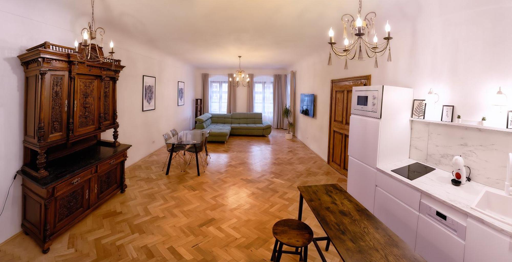 Hirscher Apartments 布拉索夫 客房 照片